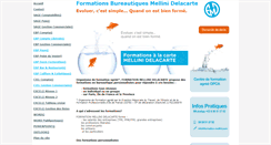 Desktop Screenshot of formation-mellini.com